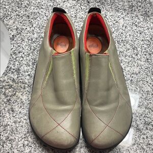 Birkenstock Footprints Women's Light Gray Flat Shoes. Good Condition. Size 40.